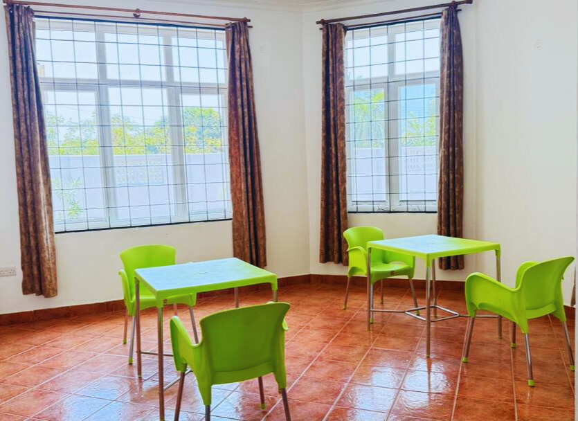 Dining area for residents